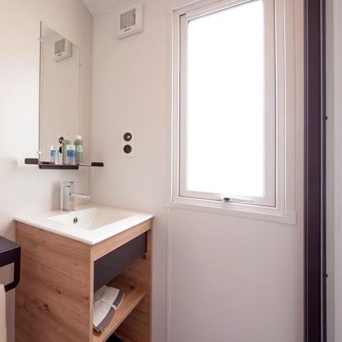 Stacaravan 8 personen - 8p - Cottage Tribu CONFORT met airconditioning