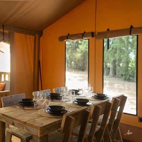 Tent 5 personen - Luxe Lodge 3 Kamers 4/5 Personen