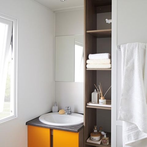 Stacaravan 4 personen - Declick 2 slaapkamers / 2 badkamers - Uitzicht op zee