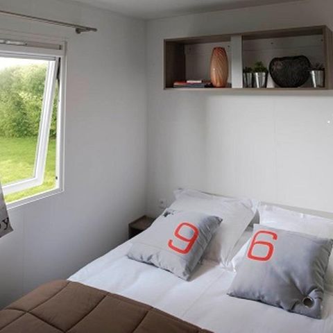 Stacaravan 6 personen - Declick 3 slaapkamers - Uitzicht op zee