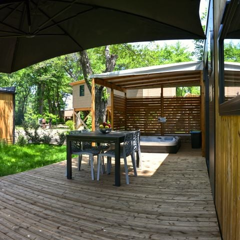 Stacaravan 4 personen - Lodge Prestige Natura