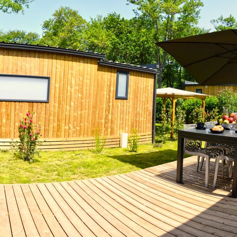 Stacaravan 6 personen - Lodge Prestige Natura 6 Pers.