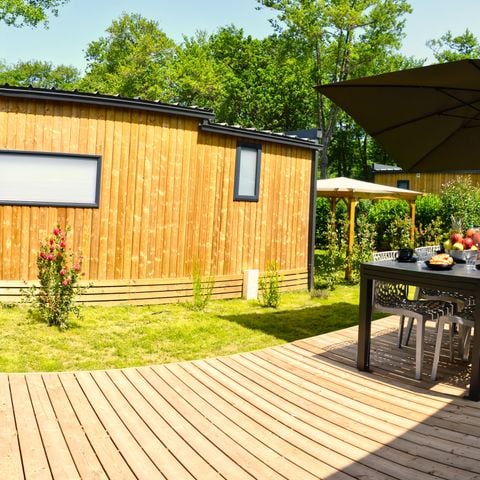 Stacaravan 6 personen - Lodge Prestige Natura