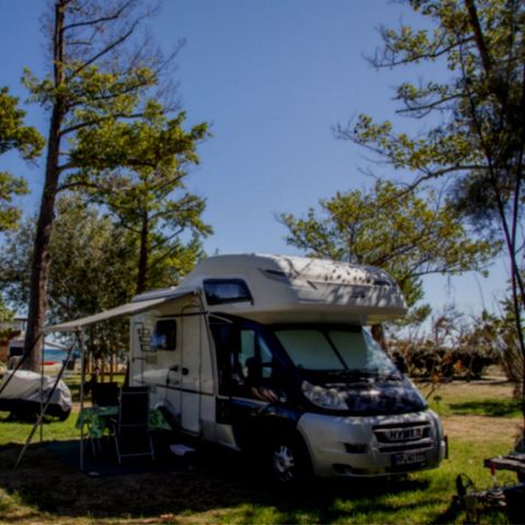 Kampeerplaats - Privilege staanplaats 200m² Berg