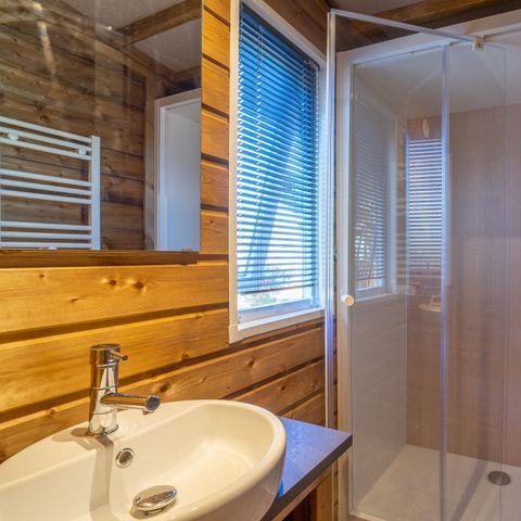 Chalet 4 personen - Eco-Lodge Manyara 34 m² (34 m²)