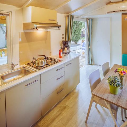 Stacaravan 5 personen - Comfort 2 slaapkamers