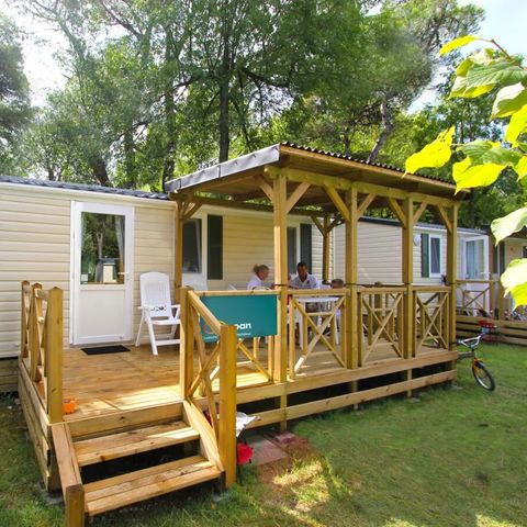 Stacaravan 5 personen - Comfort 2 slaapkamers