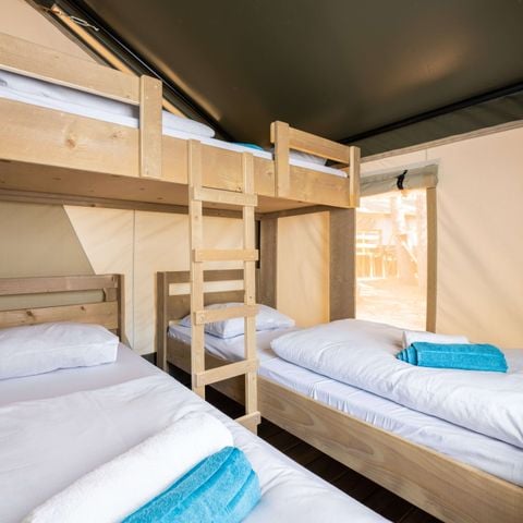 Safaritent 5 personen - Safaritent Comfort + airco