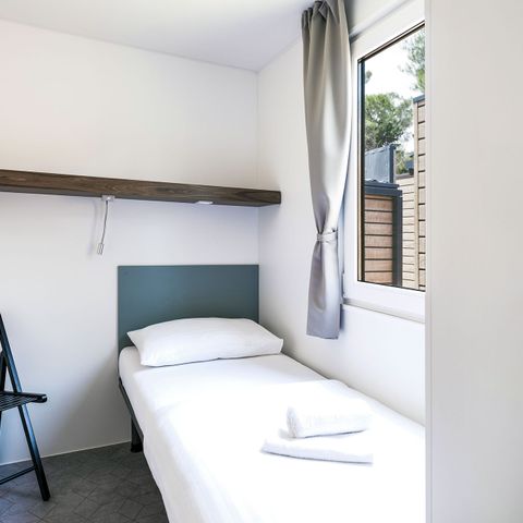 Stacaravan 4 personen - Deluxe gezinscamping met drie slaapkamers 4+1