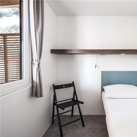 Stacaravan 5 personen - Deluxe gezinscamping met drie slaapkamers 4+1
