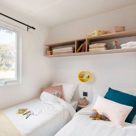 Stacaravan 5 personen - Evasion+ 5 slaapplaatsen 2 slaapkamers 28m² + badkamer