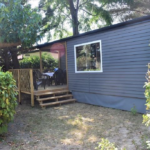 Stacaravan 4 personen - Mobile-Home LOGGIA2 CLIM / TV