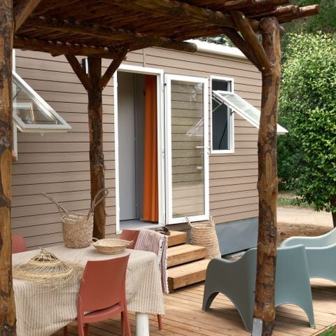 Stacaravan 5 personen - Mobile-Home SUPER MERCURE CLIM / TV