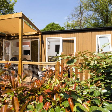 Stacaravan 5 personen - Stacaravan RIVIERA SUITE CLIM / TV