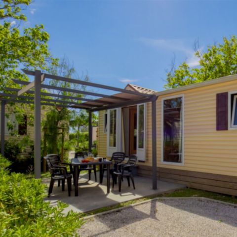 Stacaravan 5 personen - MH Standaard Roussillon 1-5 Pers