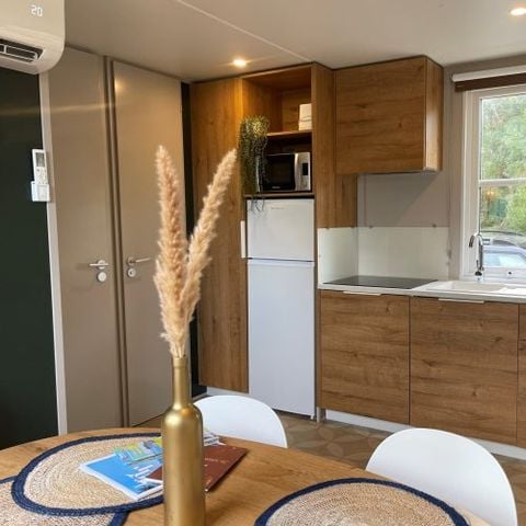 Stacaravan 4 personen - Créole 32 m² - 3 kamers - 2 slaapkamers - Airconditioning