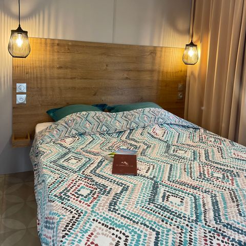 Stacaravan 4 personen - Créole 32 m² - 3 kamers - 2 slaapkamers - Airconditioning