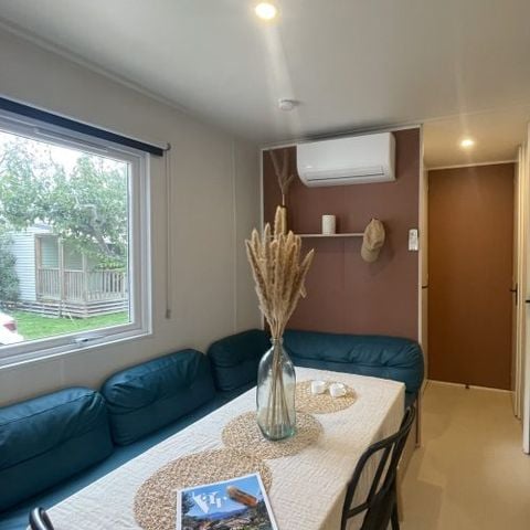 Stacaravan 6 personen - Maïao 36 m² - 4 kamers - 3 slaapkamers - Airconditioning en TV