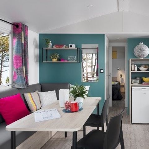 Stacaravan 4 personen - Stacaravan 2/4 pers met airconditioning