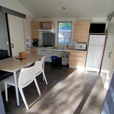 Stacaravan 4 personen - Stacaravan met airconditioning PMR