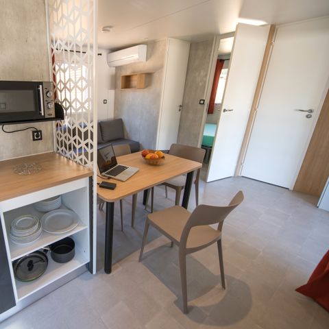 Stacaravan 8 personen - 3 slaapkamers - CLIM - LV