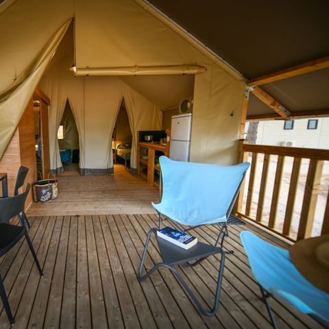 Lodge 4 personen - 2 slaapkamers