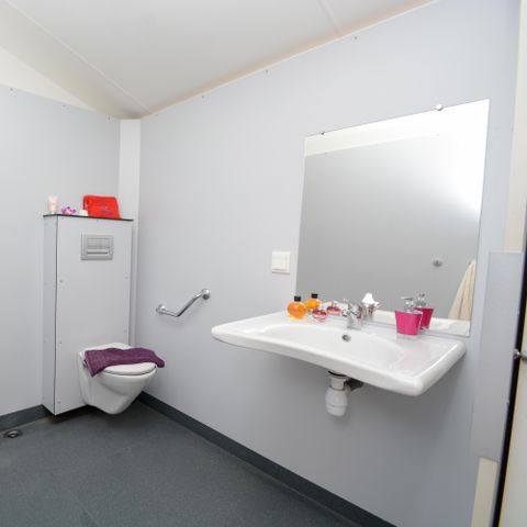 Stacaravan 5 personen - 2-slaapkamer stacaravan met airconditioning (34m²)