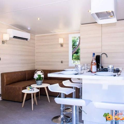Stacaravan 4 personen - VIP Cottage 3 kamers 4 personen Airconditioning + TV