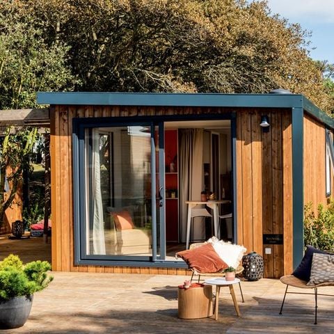 Stacaravan 2 personen - VIP cottage met 1 slaapkamer