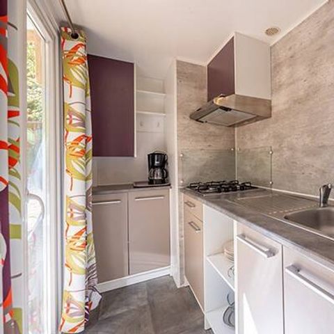 Stacaravan 6 personen - Mobile-home | Comfort | 2 Slaapkamers | 4/6 Pers. | Terras Single | 1 Badkamer | Air-con.
