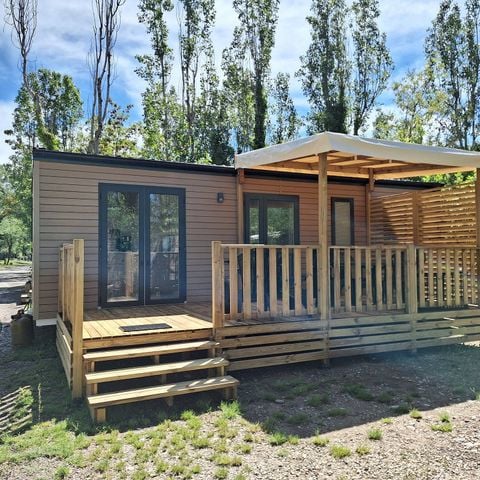 Stacaravan 6 personen - Mobile-home | Comfort | 3 Slaapkamers | 6 Pers. | Verhoogd terras | Airconditioning
