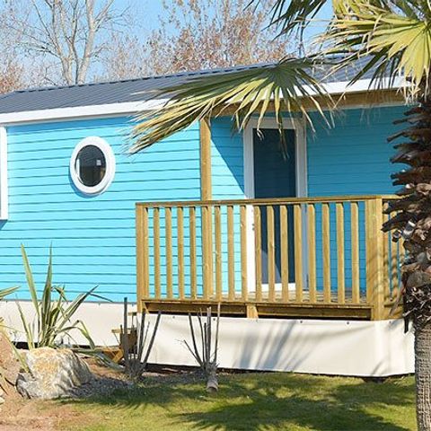 Stacaravan 4 personen - Huis TI - 27m² - 2 kamers