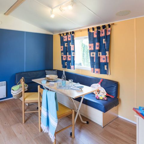 Stacaravan 6 personen - Stacaravan | Klassiek | 2 Slaapkamers | 4/6 Pers. | Verhoogd terras | Airconditioning.
