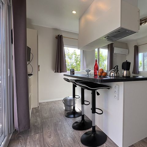 Stacaravan 5 personen - Key West - 34m² - 2 kamers - airconditioning