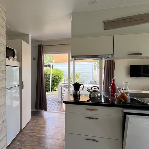 Stacaravan 5 personen - Key West - 34m² - 2 kamers - airconditioning