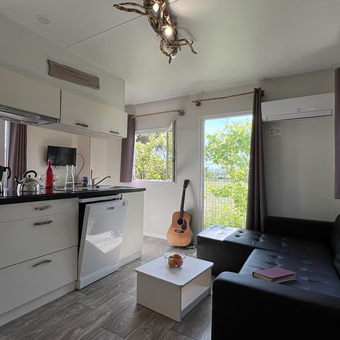 Stacaravan 5 personen - Key West - 34m² - 2 kamers - airconditioning