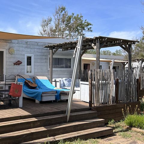 Stacaravan 5 personen - Key West - 34m² - 2 kamers - airconditioning