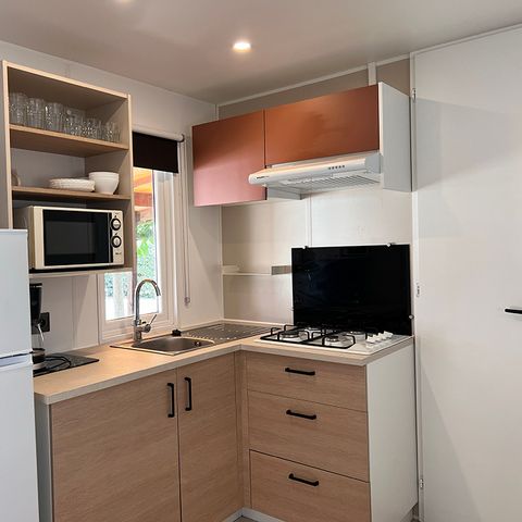 Stacaravan 6 personen - Huis - 32m² - airconditioning - 3 kamers