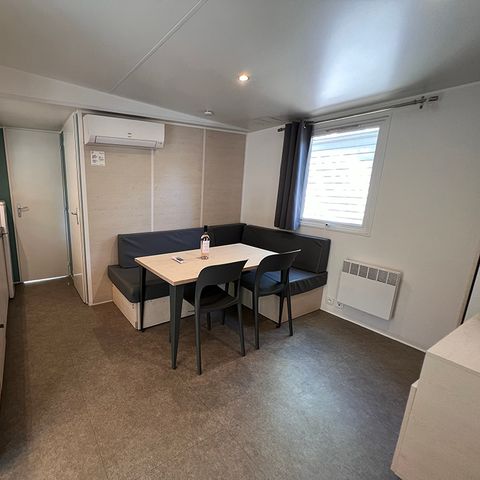 Stacaravan 6 personen - Huis - 30m² - airconditioning - 2 kamers