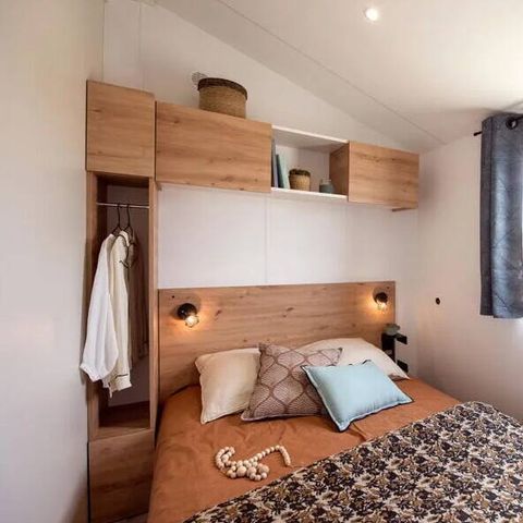 Stacaravan 8 personen - Mobile-home | Premium | 4 slaapkamers | 8 pers. | Terras Lounge | Buitenkeuken | 2 badkamers | Airconditioning.