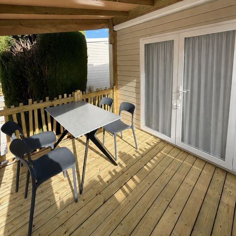 Stacaravan 2 personen - Stacaravan Riviera 1 slaapkamer