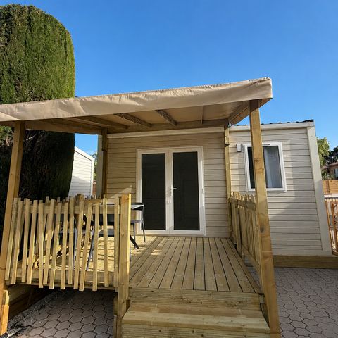 Stacaravan 2 personen - Stacaravan Riviera 1 slaapkamer