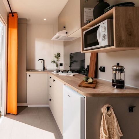 Stacaravan 2 personen - Stacaravan Riviera 1 slaapkamer