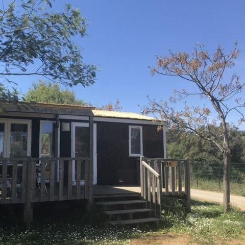 Stacaravan 4 personen - Lodge 2 tot 4 pers. Zeezicht met airconditioning. Plancha