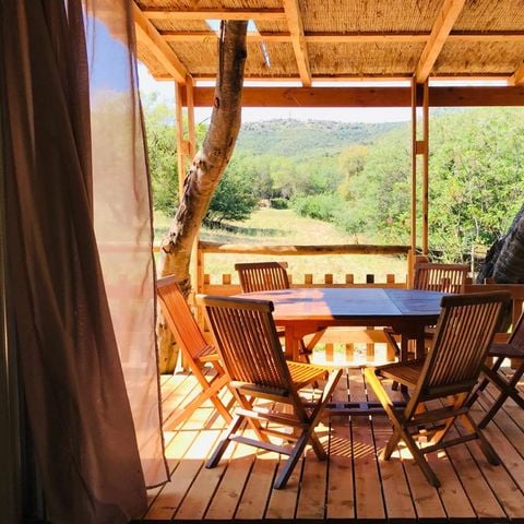 Lodge 6 personen - Natuur