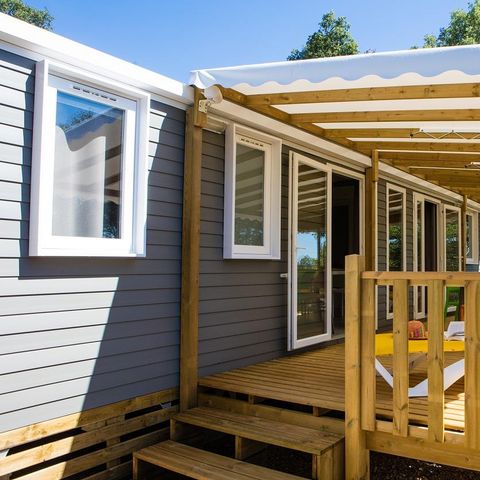 Stacaravan 6 personen - Privilège B - 3 slaapkamers - 6 personen