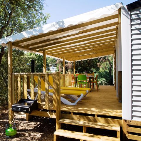 Stacaravan 6 personen - Privilège B - 3 slaapkamers - 6 personen
