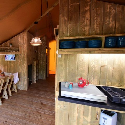 Uniek 6 personen - Bergerie Lodge - 2 slaapkamers en 1 kajuitbed
