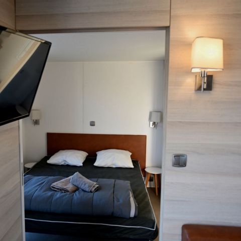 Stacaravan 6 personen - KEY-WEST Grand Confort 6P 3Ch