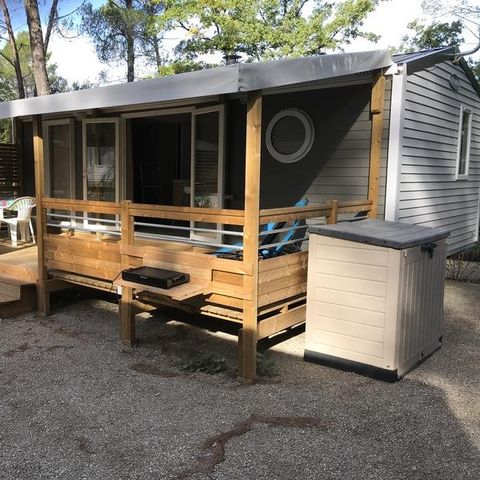Stacaravan 4 personen - Stacaravan Confort 32m² - 2 kamers